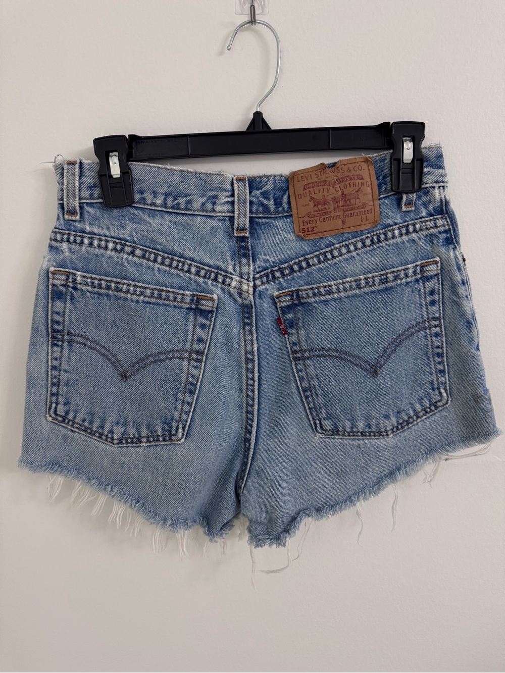 Levi's Light Blue Denim Cutoff Shorts